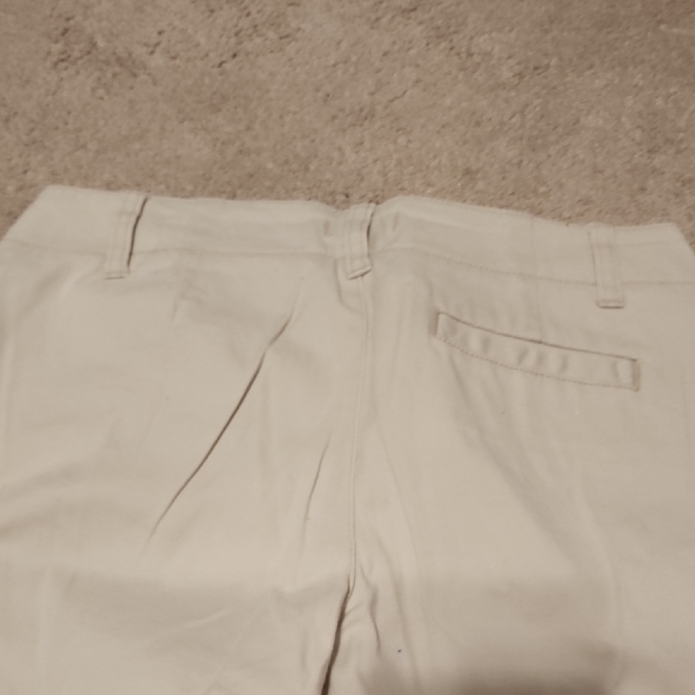 Express Cream Flare Jeans - Picture 3 of 3